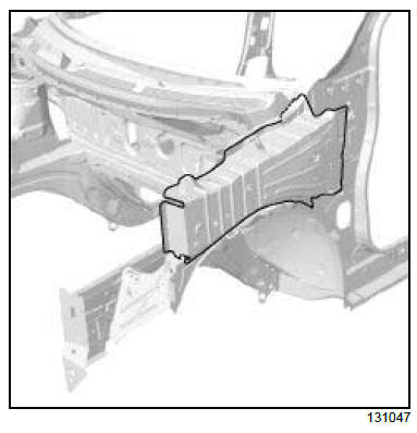 Front upper structure