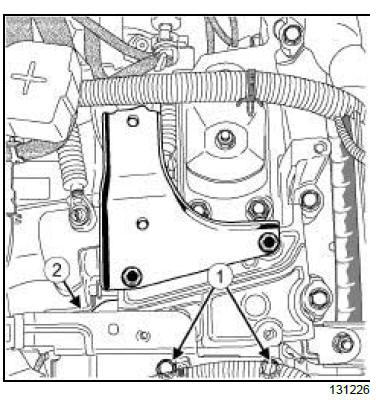 Renault Koleos Service Repair Manual - Reverse gear switch: Removal