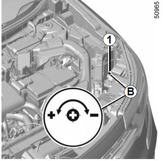 Headlight beam adjustment