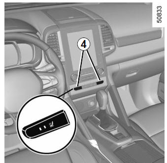 Front seats with electric controls