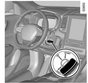 Ignition switch: vehicle with key