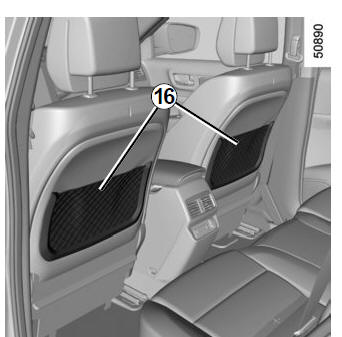 Passenger compartment storage, fittings