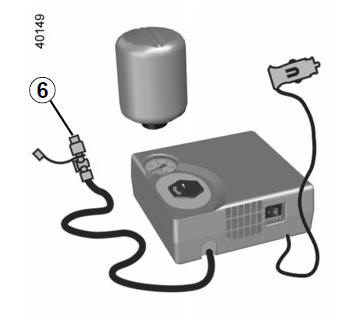 Tyre pressure kit