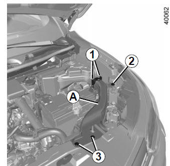 Front headlights: changing bulbs