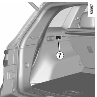 Interior lighting: changing bulbs