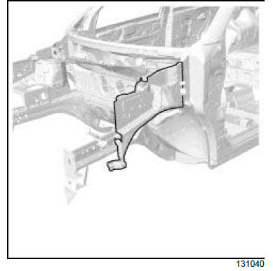 Front upper structure