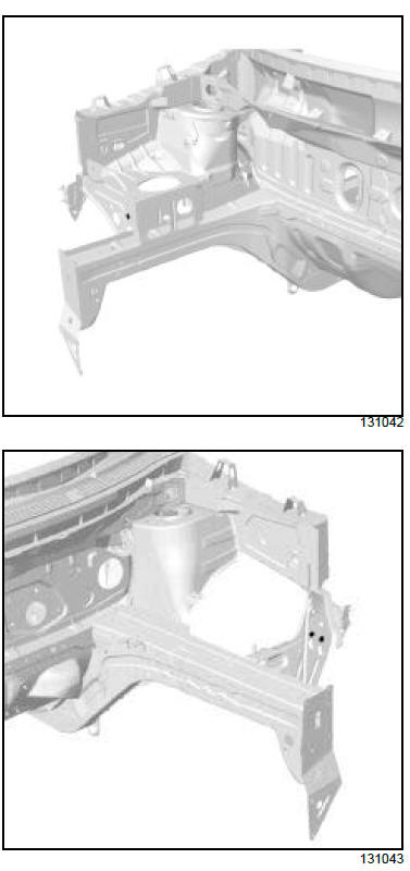 Front upper structure