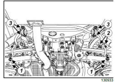 Rear axle components