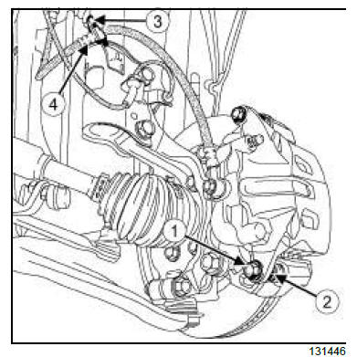 Front axle components