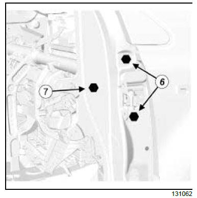 Front upper structure