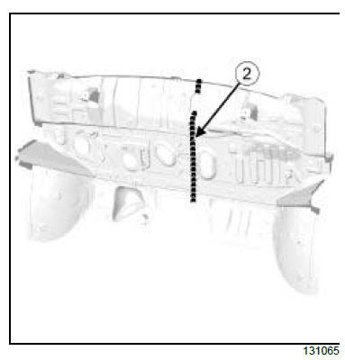 Front upper structure