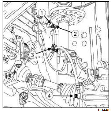 Front axle components