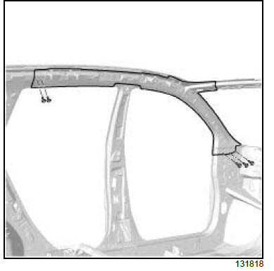 Side upper structure