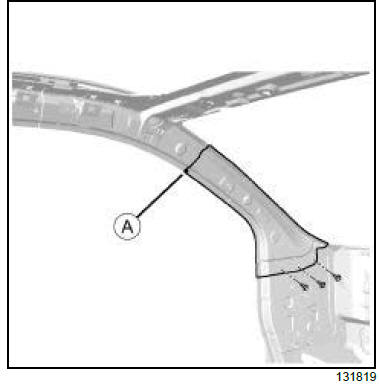 Side upper structure