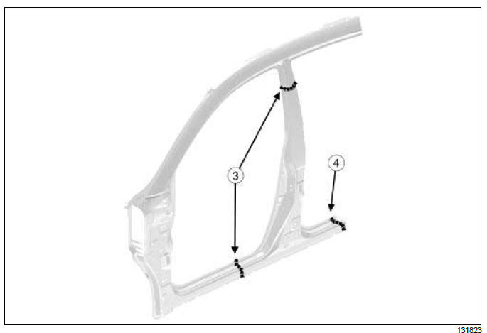 Side upper structure