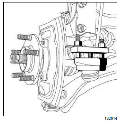 Front axle components