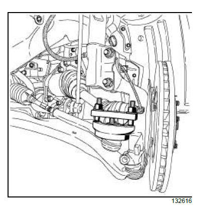 Front axle components