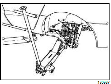 Rear axle components