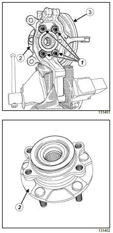 Front axle components