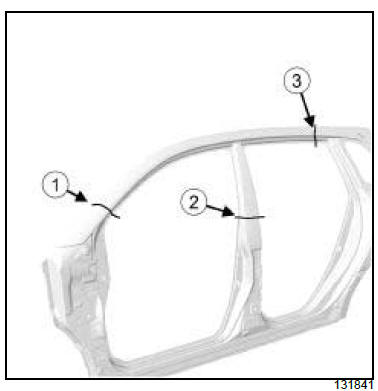 Side upper structure