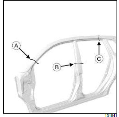 Side upper structure