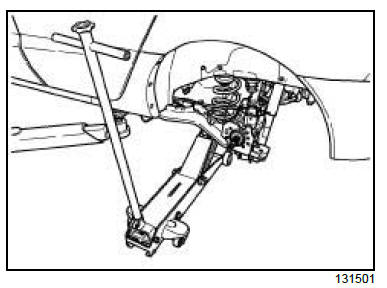 Rear axle components