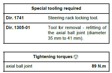 Steering assembly