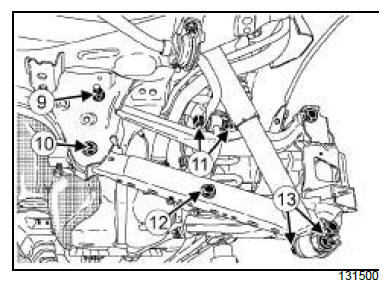 Rear axle components