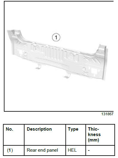 Rear upper structure