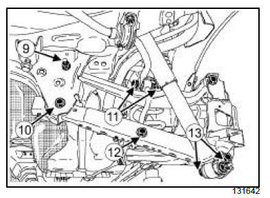 Rear axle components