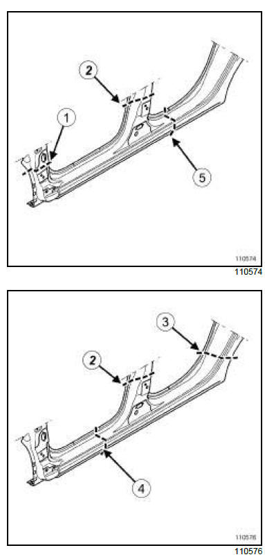 Side lower structure