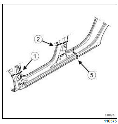 Side lower structure