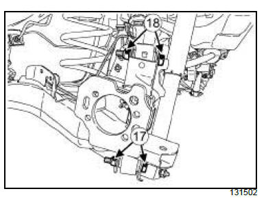 Rear axle components