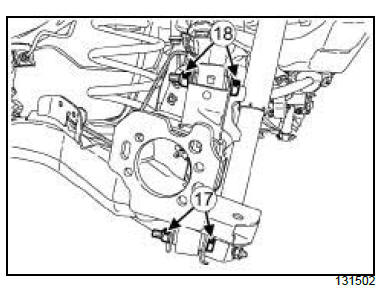 Rear axle components