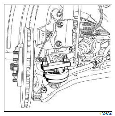 Front axle components