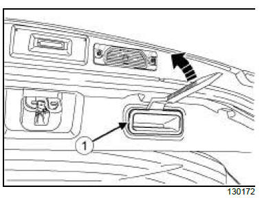 Non-side opening elements trim