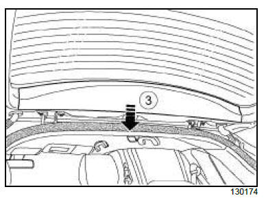 Non-side opening elements trim