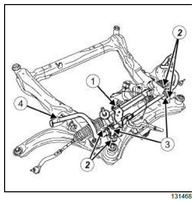 Front axle components