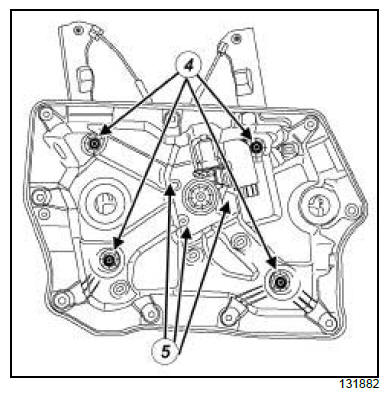 Side opening element mechanisms