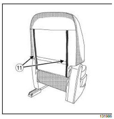 Front seat frames and runners