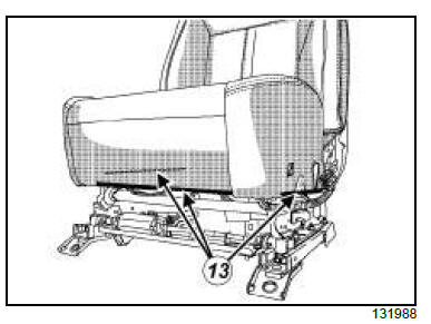 Front seat frames and runners