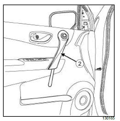 Side opening element trim