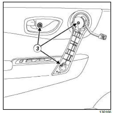 Side opening element trim