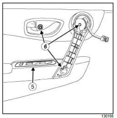 Side opening element trim