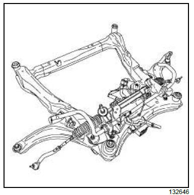 Front axle components