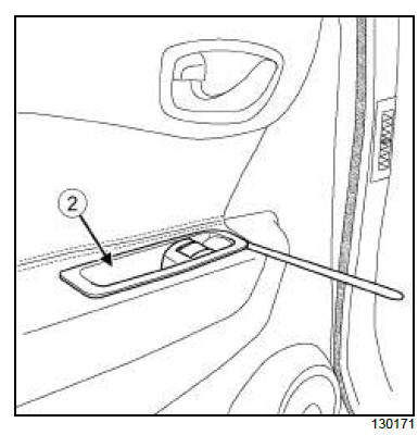 Side opening element trim