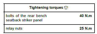 Rear seat frames and runners