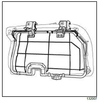 Rear seat trim