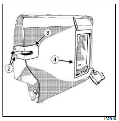 Rear seat trim