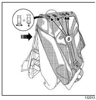 Rear seat trim